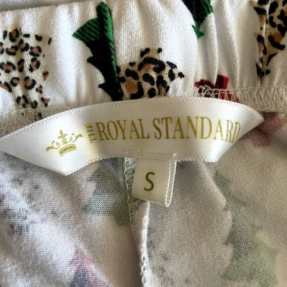 The Royal Standard Christmas Tree Print Pajama Pants Sz S - Picture 4 of 4